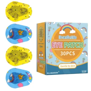 patch oculaire respirant à motif de dessin animé pour enfant amblyopie, poulet, stérités médicales, bandages adhésifs, premiers secours, paresseux, tendance, 30/60 pièces