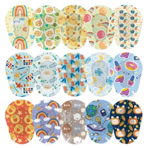 patchs adhésifs pour les yeux, 90 pièces, mignons, amblyopie, ombrage, strabisme, correction des enfants, protection de la vue, coussinet oculaire stérile