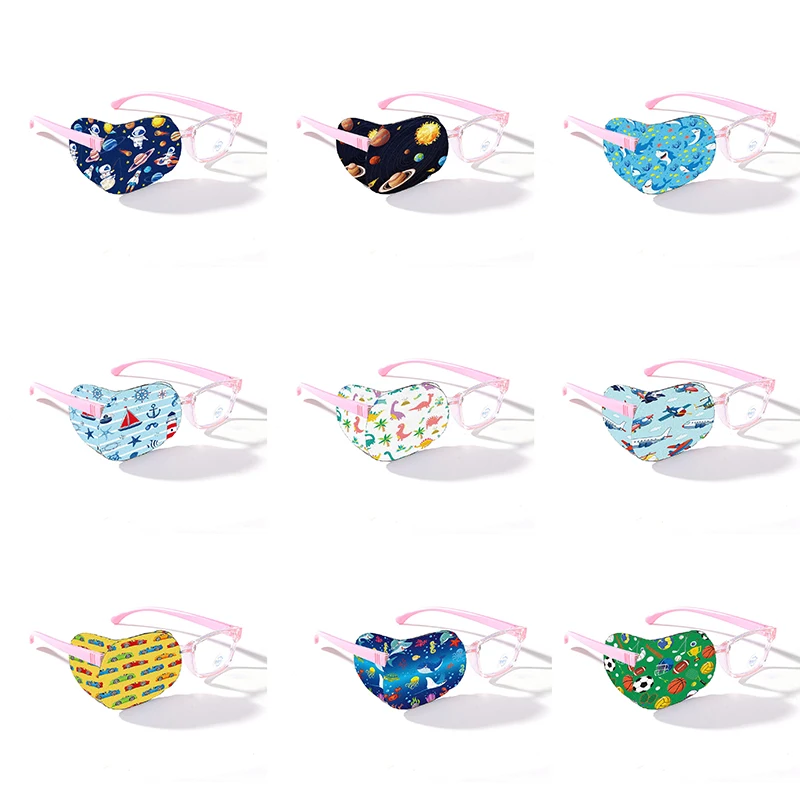 patch pour les yeux pour enfants, amblyopie, dessin animé, unique, lavable, pour enfants, strabisme, entraînement au matisme halogène, 4/8 pièces patch pour les yeux pour enfants, amblyopie, dessin animé, unique, lavable, pour enfants, strabisme, entraînement au matisme halogène, 4/8 pièces